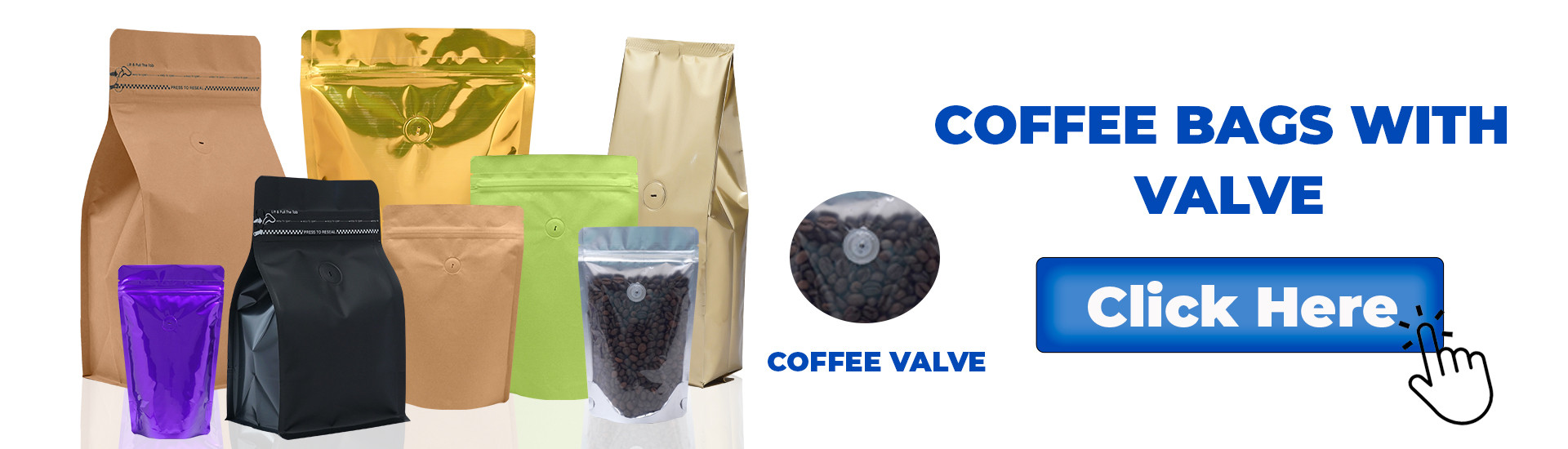 coffee bags with valve