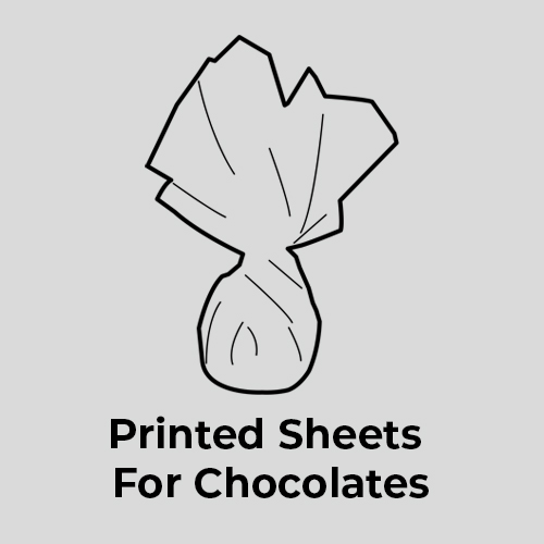 Printed Sheets for Chocolates