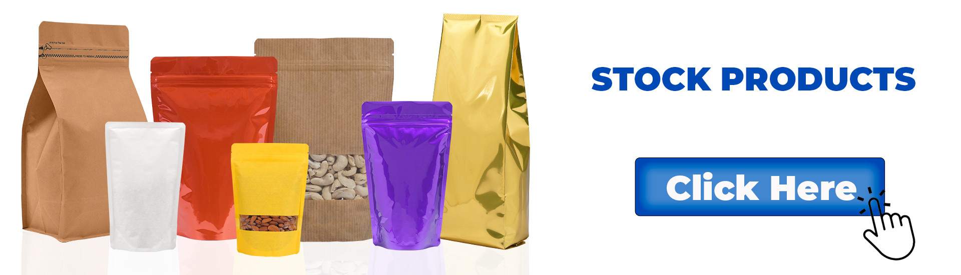 stock products packaging bag